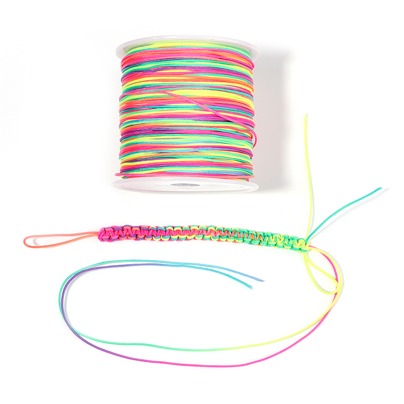 90M/Roll 0.8mm Nylon Thread Co - Jewelry Making Knots recension och pris