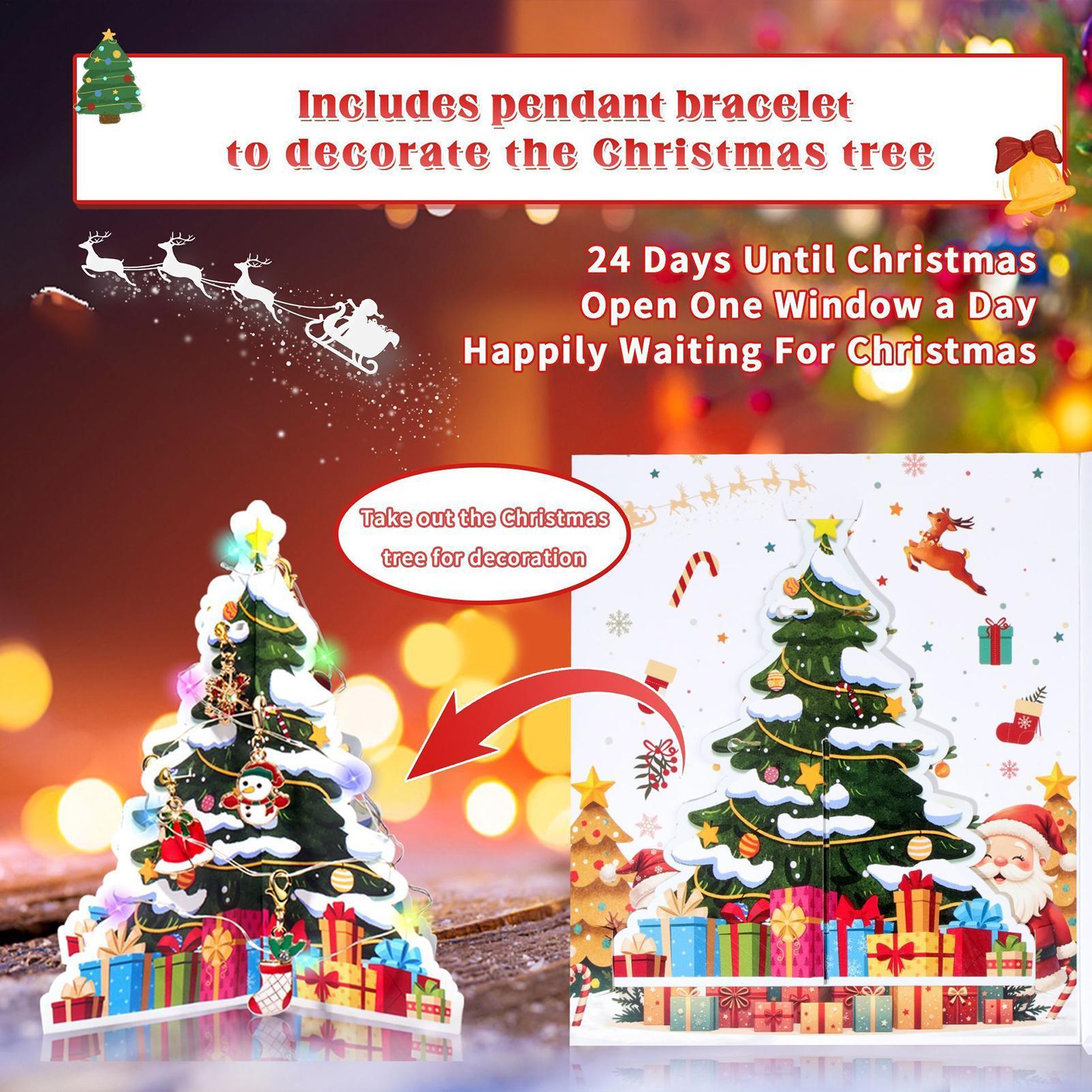 Calendar Advent Charm Christma - Jewelry Making Advent Calendar recension och pris