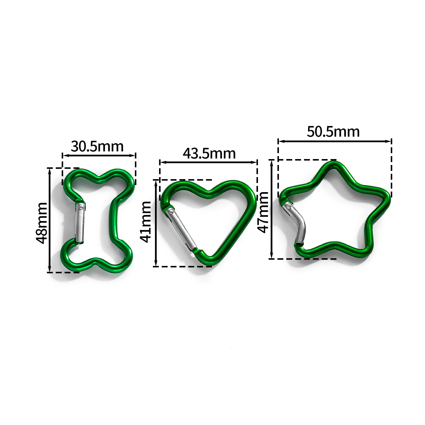 1pcs/Lot Aluminum Mini Carabin - Jewelry Making Techniques recension och pris
